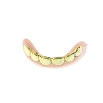 1 vnt. Bling Grillz Netikri dantys Didmeninė prekyba Helovino Gimtadienio Šventė Auksinis Sidabrinis