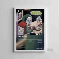MF DOOM Muzika Pop Albumo Viršelis, HD Drobės Spaudos Plakatas, Namai, Svetainė, Kambarys, Biuro Dekoravimo Paveikslas 21X30cm Unframed