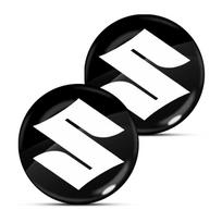 2/4/6 vnt. Automobilio durų užrakto rakto skylutės lipdukas Emblema Automobilio apsauginis lipdukas Suzuki Jimny GW250 Samurai Vitara Swift Baleno SX4 Ignis Alto Splash Swace 2PCS