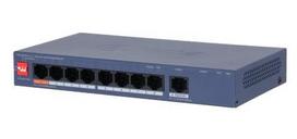 Switch|DAHUA|CS4009-8ET1GT-60|Switch type Managed|Switch layer L2|9xRJ-45 ports|RJ-45 Ports Type Gigabit Ethernet (10/100/1000)|8xFast Ethernet (copper) ports quantity|1xGigabit Ethernet (copper) ports quantity|Power over Ethernet (PoE) Yes|CS4009-8ET1GT-|CS4009-8ET1GT-60