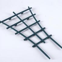 Tiesiosios grotelės augalams su kabliukais, taupančios vietą, skirtos laipniems augalams, vijokliams ir vazonams, tvirtos-puikios 1pc žalia