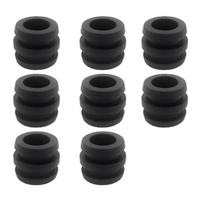 8/16pcs Football Table Rod Stopper Foosballs Table Bushings Plastic Foosballs Bumper Table Football Bearings Rod Part