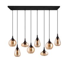 Šviestuvas lubų Trio Lumina, E14, 8 x 40 W, gintaro sp.
