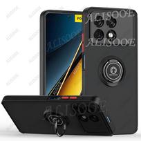 Kickstand Funda for POCO X7 Pro F7 F6 F5 X6 Pro Case Armor Ring Holder Protective Cover for Xiaomi Redmi K70 Shockproof Case for POCO F7