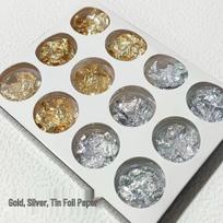 12 Spalvų Krištalinis Nagų Miltelių Blizgučių Rinkinys gray
