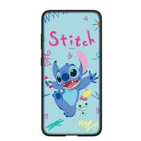 Telefono dėklas Samsung Galaxy S25 S23 S22 S21 S24 Ultra FE A05 A06 A15 A16 A36 A37 A35 A54 A55 A56 A57 A25 A26 A53 A17 Animacinis Lilo Mielas Stitch Dangtelis for Redmi Note 12 Pro 5G lubų spalva