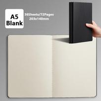 Grid/Lined/Blank Notebook A4/A5/B5 Sketchbook Vintage Planner Notebook  Gift A5-Blank