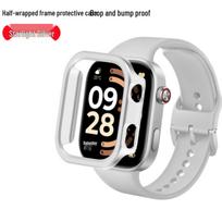 Redmi Watch 6 Protective Case: Half-Wrapped Hollow Hard Shell Cover for New Model Hollow Case for Redmi 6 sidabras