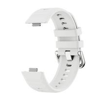 Silikoninis dirželis Huawei Watch Fit 5/5pro su greito atsegimo dizainu, atsparus vandeniui/prakaitui, skirtas Huawei Watch Fit 3 4 4Pro fit5/fit5pro/fit4/4PRO/3 balta