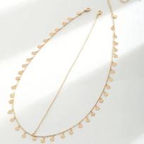 1PC Simple Disc Fringed Forehead Chain, Bohemian Vacation Style Versatile Head Chain Hair Accessories Daily Atmosphere Women's Head Chain auksas