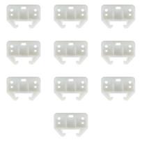Plastic Drawer Guides Universals Cabinet Drawer Slides Replacement Hardware Furniture Drawer Track Guides Enduring
