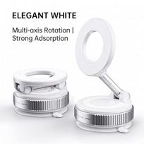 Strong Magnetic Phone Holder Foldable Design 360° Adjustable Vacuum Car Mount for Cell Phone for iphone Live Streaming ABS Arm balta