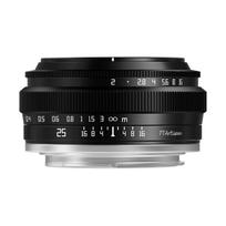 TTArtisan 25mm F2 MF Prime Lens warranty Sony mirrorless camera manual metal bright for Master Craftsman Optics E-mount APS-C (2-year manufacturer's juoda