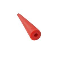 Tuščiaviduris putplasčio baseino makaronas vandens plūdurė strypas 6,5 cm skersmens 150 cm ilgio lengvas patvarus plaukimo pagalbinis plūduriuojantis strypas One Size raudona