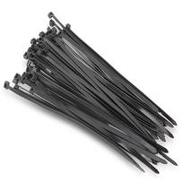 Self-Locking Nylon Cable Ties juoda