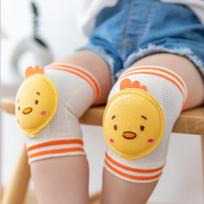 Baby Knee Pads Soft Cotton Protective Knee Covers for Crawling Toddlers Anti-Slip Durable Infant Knee Guards for 0-3 Years Old One Size