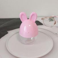 Creative Cute Easter Party Gift Box - Transparent Plastic Jewelry & Candy Storage 5.5 x 9.5 CM