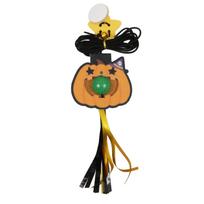 Hanging Door Bungee Cat Toy with Catnip Interactive Plush Teaser for Indoor Cats Halloween Theme Design Durable Material One Size