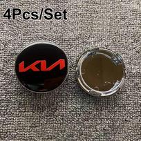 SBHX3 4Pcs 58mm Car Wheel Center Hub Caps Logo Cover Accessories For KIA K5 K9 Sorento Ceed Sportage Carnival Stinger Forte Niro Caden