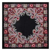 Classical Pirate Design Bandana Scarf Silk Like HeadScarf Comfortable Headwrap For Women Men Outdoor Activity Sport Gear