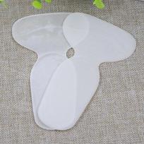 2-in-1 Women's Gel Heel Pad: Self-Adhesive, Thickened, Shock-Absorbing T-Shaped Sticker for Size Reduction and Anti-Abrasion One Size