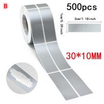 Reward Scratch Card Film Coated Stickers Gray Silver Gold Scratch Off Labels Diy Redemption Vouchers Scratched Stripe Card Film sidabras