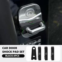 AABAX1 4pcs Silicone Car Door Shock Guard Anti Slam Noise Reduction Pad For Volvo S60 S80 S90 C30 XC40 XC60 XC70 XC90 V40 V60 V90 T6