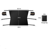 Universal Car Front Windshield Cover Sun Shade Snow Car Cover Sunshield Dust Waterproof Protection Outdoor Exterior Protector Car Cover