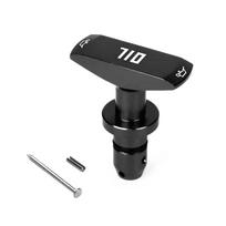1PC Ford Mustang GT V8 Oil Dipstick Handle - Billet Aluminum Engine Oil Grip Replacement for Auto Maintenance juoda