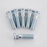Automobilio ratų varžtai M12x1.5 48mm/43mm ilgio 12x 1.5mm ratų studai ir 12.3mm dantytas paviršius M12x1.5