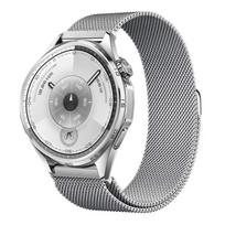 22mm 20mm Magnetic Milanese Strap for Huawei Watch GT6/GT6 Pro/5/GT5 4 3 46mm Bracelet for Amazfit Active 2 3/Max/Bip 6 5 Correa 22mm Universal sidabras