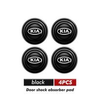 AABJH1 12pcs Car Door Shockproof Thicken Shock Absorbing Gasket For KIA Spectra Sedona Cadenza Proceed Sephia Stonic Carens