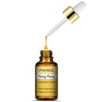 PHATOIL Ylang Ylang augalų eterinis aliejus su lašintuvu žemesnio kraujospūdžio odos priežiūrai SPA kūno masažui natūralus kvapiųjų medžiagų aliejus 5ml/10ml/30ml/100ml 1 PC beige