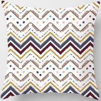 Etninio stiliaus spausdintas kvadratinis pagalvės užvalkalas, namų apdaila, automobilinė sofa, miegamojo pagalvėlės užvalkalas 45 cm * 45 cm