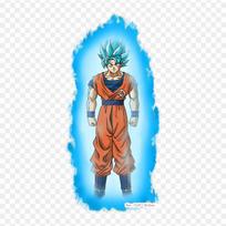 Pleistrai drabužių maišeliui lygintuvu ant terminių lipdukų Goku Ssj Blue 3 Goku Super Saiyan Pattern Plaunamas šilumos perdavimas