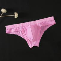Vyriškos seksualios permatomos apatinės kelnaitės su žemu juosmeniu L juoda