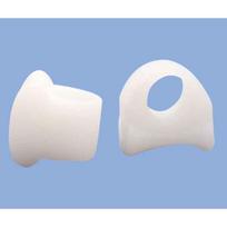 Sumifun 1 Pair White Silicone Big Toe Corrector Toe Separator S balta