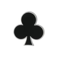 Žaidimų korta Metalinė sagė Širdelės ir kastuvai lydinio Ženkliukas Pokerio Personažo galvos sagė