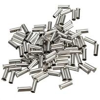 100 vnt. laido galo kabelių gnybtai Neizoliuotų įvorių įvorių rinkinys nuo 0,5 mm iki 16 mm² EN7508 0.75mm²L = 8 mm