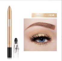 Spalvotas akių šešėlių pieštukas Ilgalaikis, neišteptas akių šešėlių rašiklis Akių šešėlių lazdelė Glitter Smooth Brighten Shimmer akių makiažas Kosmetika