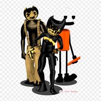 Bendy And The Ink Machine Teminiai žaidimai Lygintuvas ant šilumos perdavimo Spausdinimas Vinilo lopai Lipdukas drabužiams „Pasidaryk pats“ aplikacijos, plaunamos pleistrai