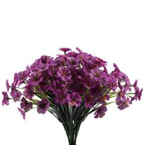 1 krūva namų dirbtinių gėlių Gėlių dekoras Netikros gėlės violetinė