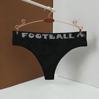 Women's Sports Panties Underwear Seamless Letter Thongs Low Waist  Sexy Comfortable Female G-String 203 one size juoda