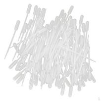 100 vnt. 1 ml plastikinės perpilimo pipetės - Lašintuvai eteriniams aliejams white