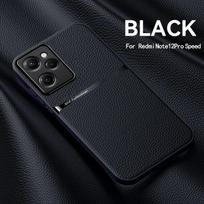 „Xiaomi Poco X5 Pro 5G“ dėklas, magnetinis automobilio laikiklis, odinis telefono dėklas, skirtas „Poco X5 Pro X 5 X5Pro“ minkštam rėmeliui, apsaugančiam galinį dangtelį. For Poco X5 Pro 5G juoda