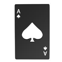 Creative Pokerio formos butelių keltuvas alaus vairuotojas Kastuvai Kreditinės kortelės tipas Butelių atidarytuvas Nerūdijančio plieno namų apyvokos įrankiai juoda