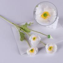 Dirbtinė aguonos gėlė Šilkinės gėlės Dirbtinė gėlė