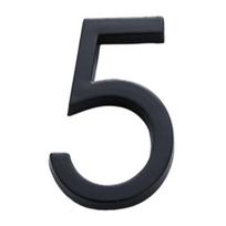 Šiuolaikiniai 3D namų numeriai, atsparūs rūdims, paprastas montavimas Šiuolaikiniai namų adresų numeriai, skirti lauko priekinėms durims 5