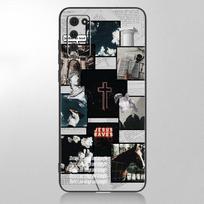 Biblijos Jėzaus Kristaus krikščioniškas dėklas, skirtas Samsung Galaxy A12 A02S A22 A32 A52 A72 A71 A51 A41 A31 A21 A11 A50 A70 A10S A20S dangtelis Samsung A72 black