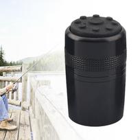 Meškerės rankenos galinis dangtelis, kotelio galas su apsauginiu išleidimo anga, galinis dangtelis statybai Black 24mm